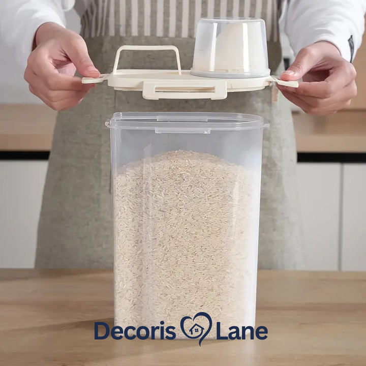 Airtight Grain Storage Containers Decorislane