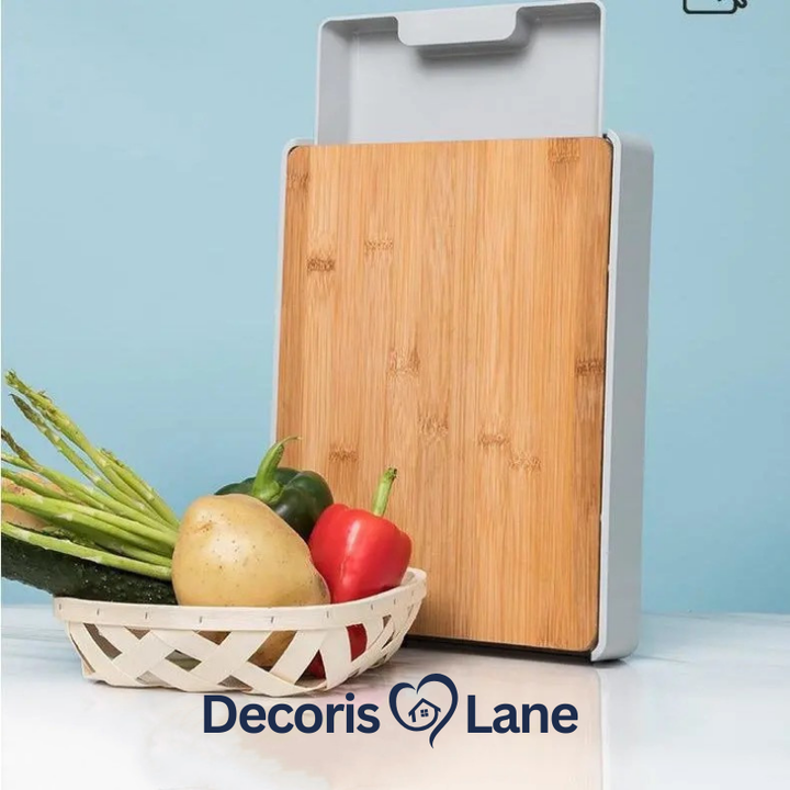 Large Bamboo Cutting Board 32.5cm Decorislane
