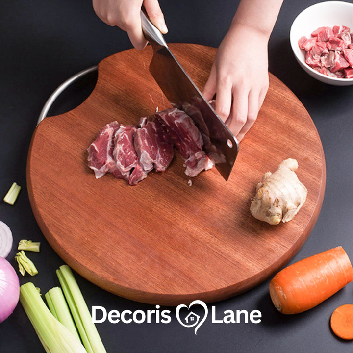 Japanese Ebony Solid Wood Cutting Board Decorislane