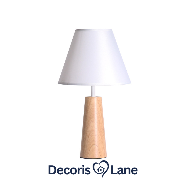 Solid Wood Bed Headboard Lamp for Bedroom Decorislane