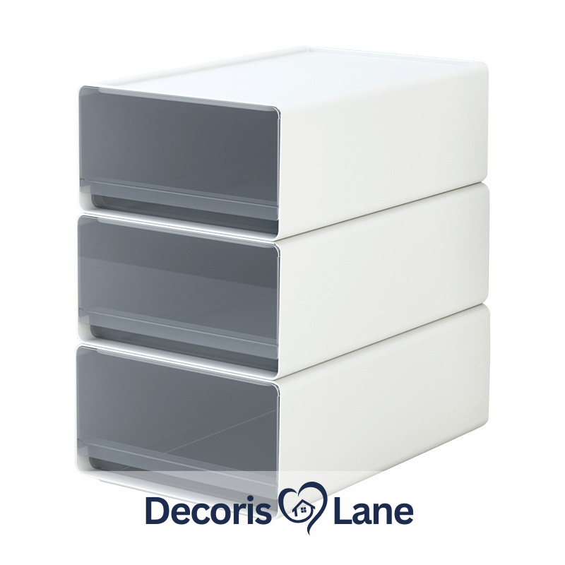 Stackable Storage Box for Bedroom & Study Decorislane