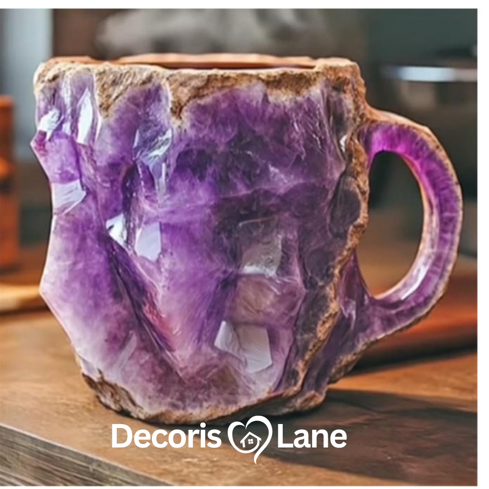 400ml Resin Mineral Crystal Coffee Mug – Decorislane