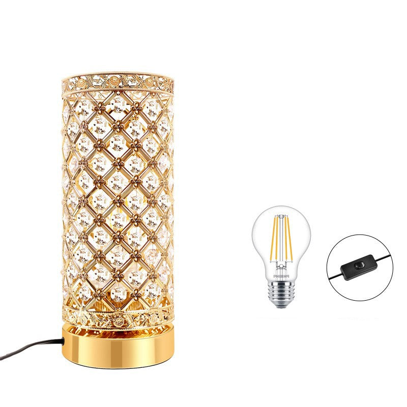 Creative Crystal Desk Lamp for Bedroom Decorislane