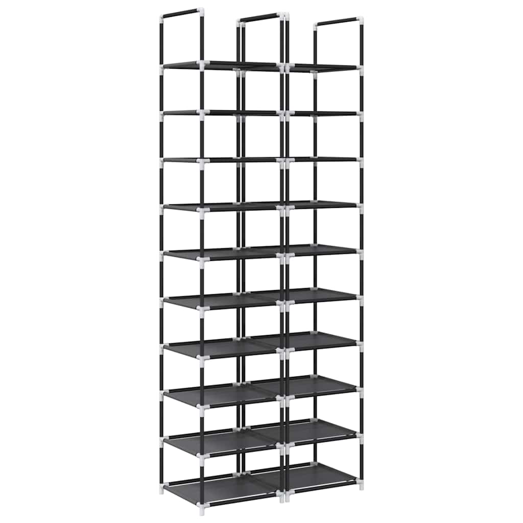 10-Tier Fabric Shoe Rack Set – Decorislane