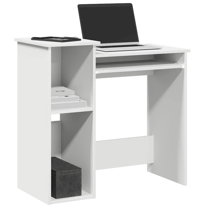 Desk with Shelves 84x Wood Composite Decorislane