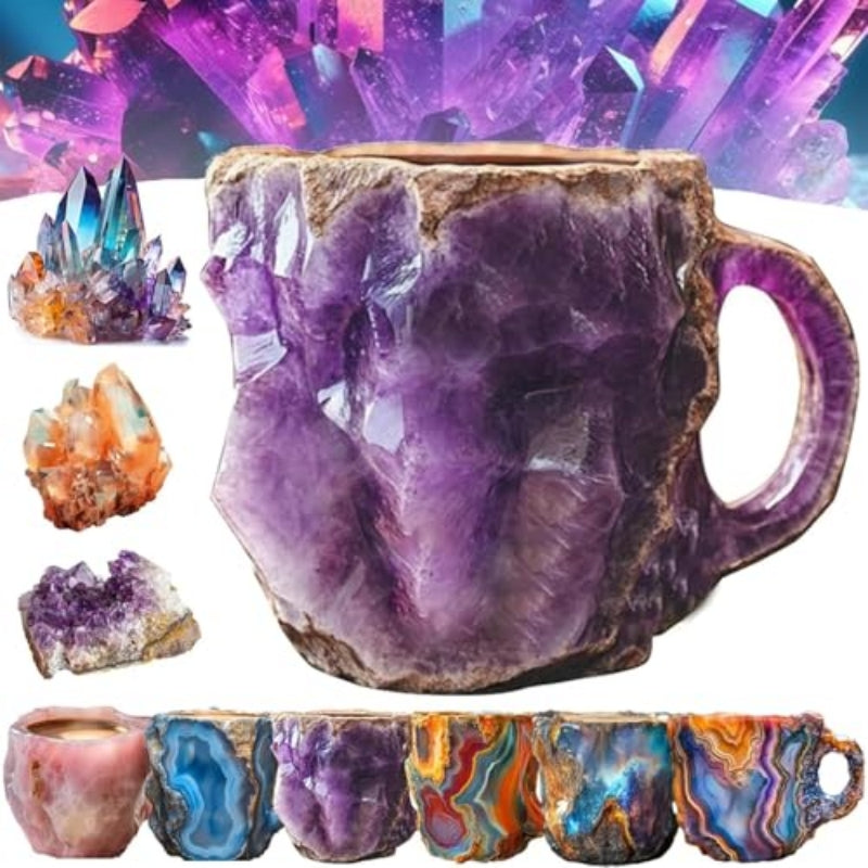 400ml Resin Mineral Crystal Coffee Mug – Decorislane