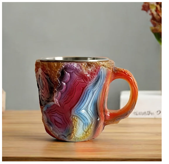 400ml Resin Mineral Crystal Coffee Mug – Decorislane