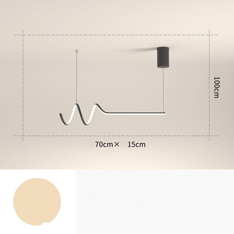 Long Nordic Minimalist Bar Table Lamp Decorislane