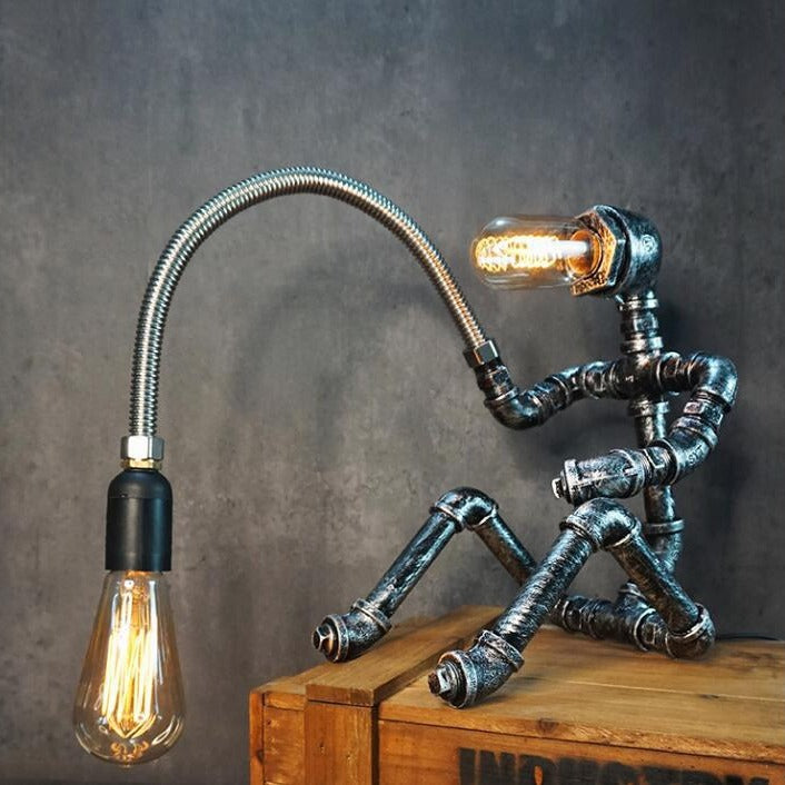 Industrial Pipe Table Lamp – Decorislane