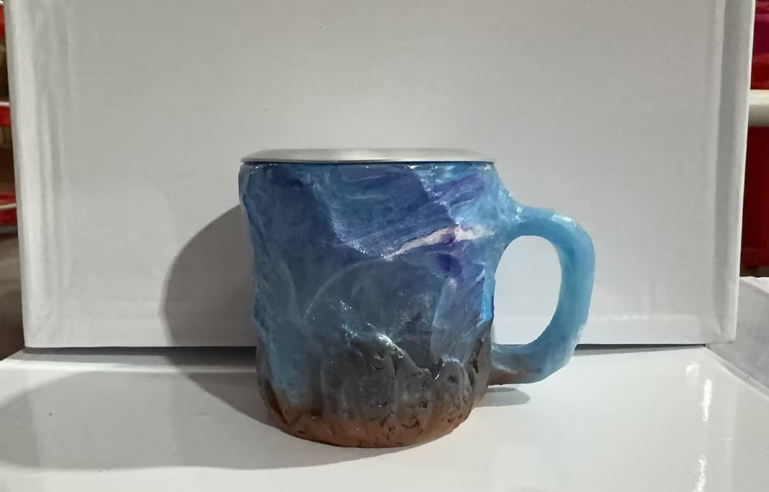 400ml Resin Mineral Crystal Coffee Mug – Decorislane