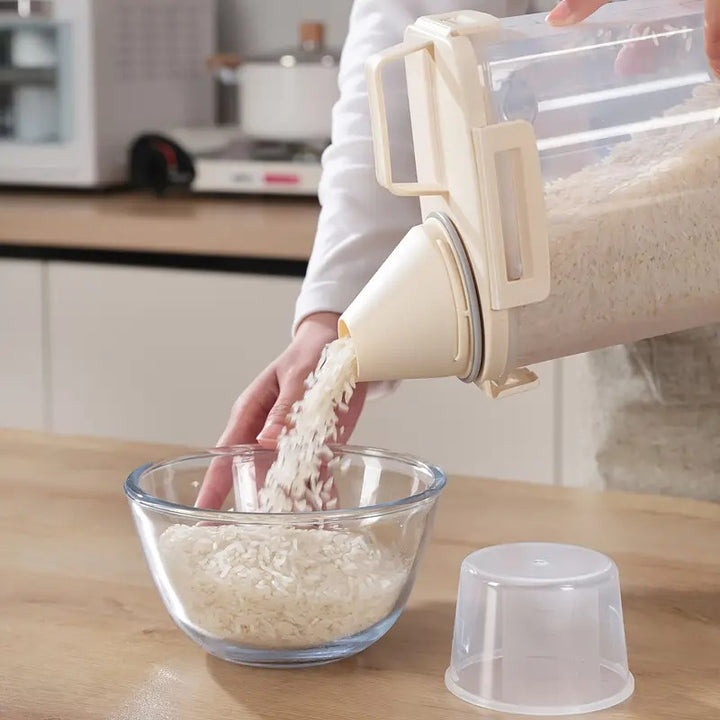 Airtight Grain Storage Containers Decorislane