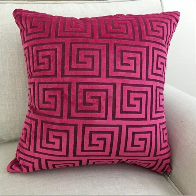 Flannel Sofa Throw Pillows Cushion Cover Decorislane