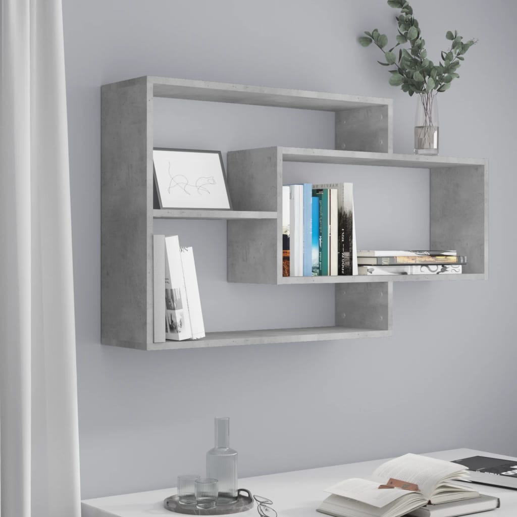 Wood Wall Shelves 104x20x58.5cm for Home Decorislane