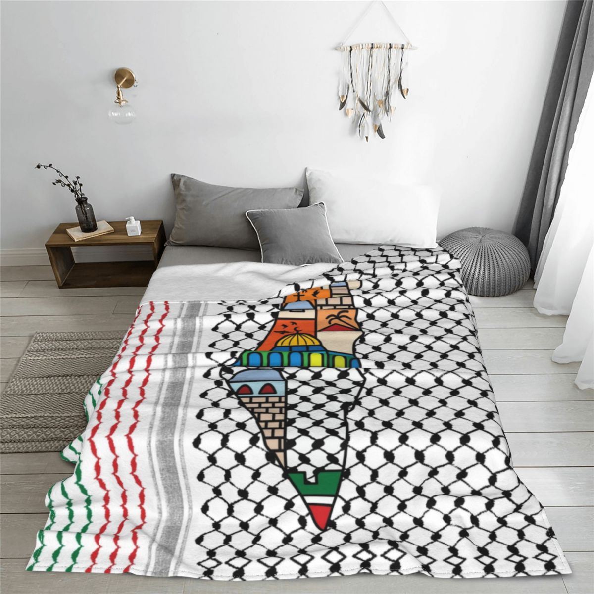 Throw Blanket for Sofa, Office & Bedroom Decorislane