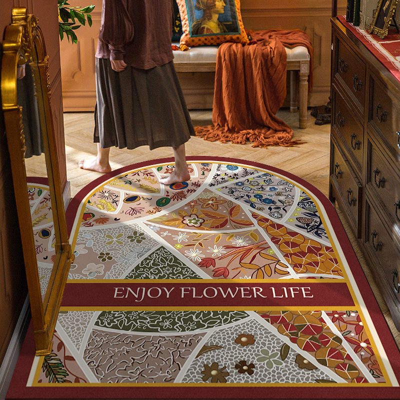 Retro Anti-Slip Entryway Carpet for Home Decorislane